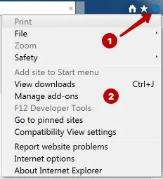 Add-ons Internet Explorer