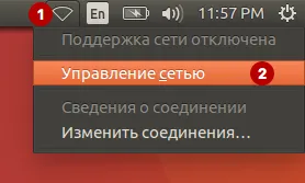 Включить сеть в Ubuntu для устранения DNS leak